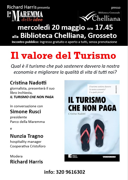 Manifesto Il valore del Turismo - Biblioteca Comunale Chelliana